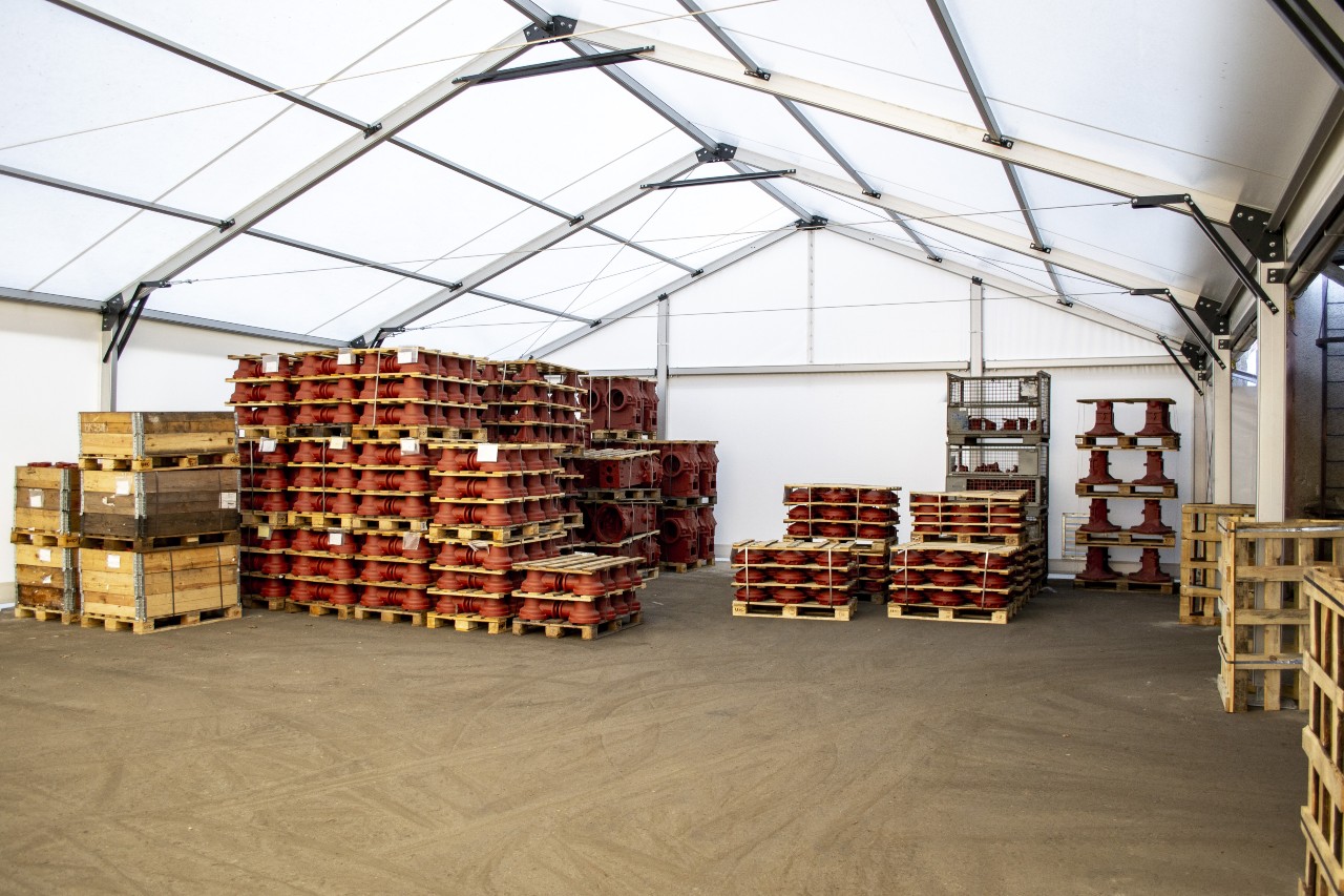 Eloxace hliníku – stanové haly POLAK CZ