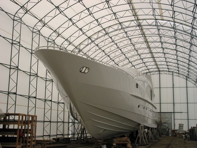 Hangár na jachtu POLAK CZ