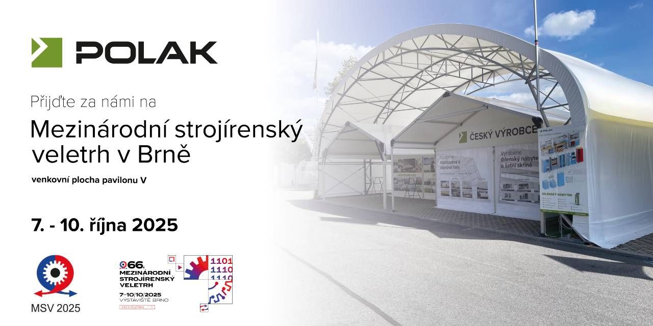 POLAK CZ na MSV 2025 - prvýkrát aj s montovanými halami!