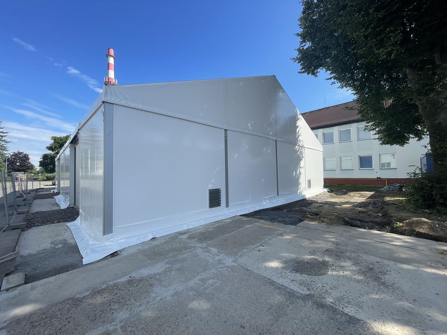 Ľahká stanová hala, SAPA - LPJ, spol. s r. o.