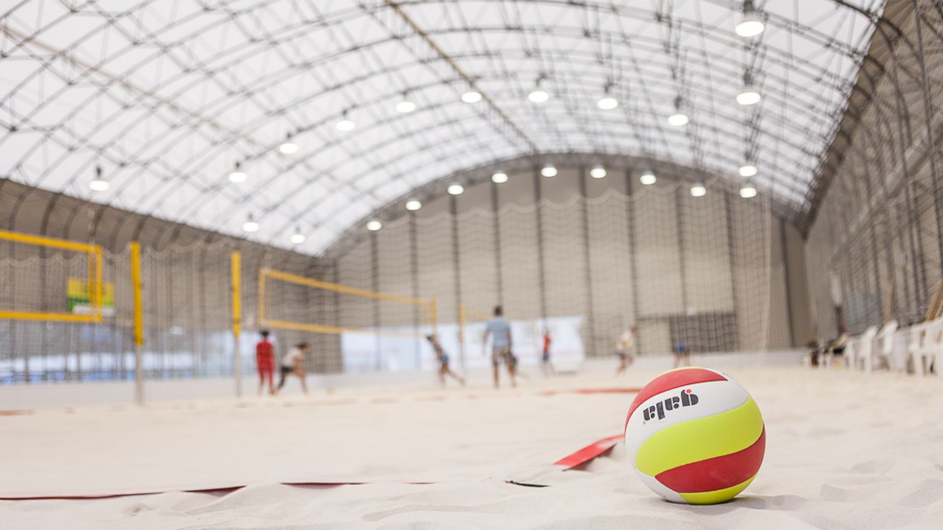 Plážová volejbalová hala E.ON Beach Arena, České Budějovice