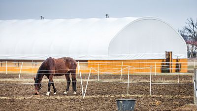 Jazdiareň Equiwell, Hrobice