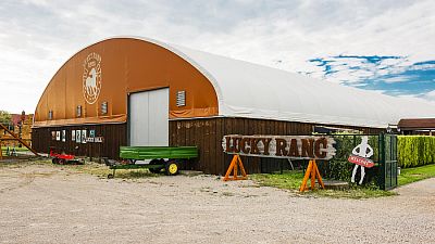 Riding hall of Lucky Ranč, Reca SK