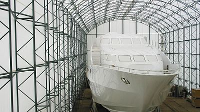 Hangar für die Yacht Danube Marine Consulting spol. s r.o., Bratislava SK