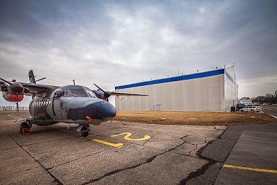 Hangár pre vládny Airbus Armády Českej republiky, Praha - Kbely