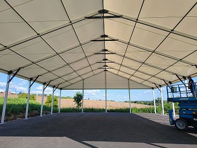 Ľahká stanová hala, ERNEST HORVÁTH