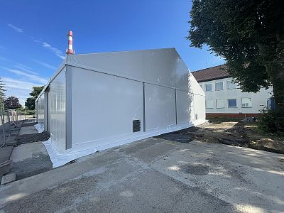 Ľahká stanová hala, SAPA - LPJ, spol. s r. o.