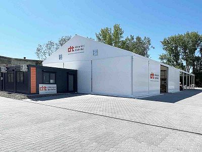 Lehká stanová hala, Distancni technika s.r.o.