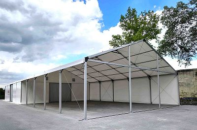 Lehká stanová hala, Distancni technika s.r.o.