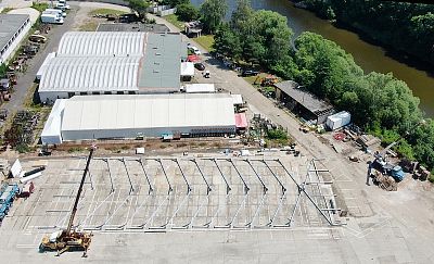 Stanová hala na skladovanie FIP-PROPS, Hýskov