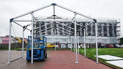 Stanové skladovacie haly, Hořice