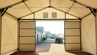 Stanové skladovacie haly, Hořice