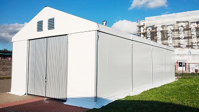 Stanové skladovacie haly, Hořice