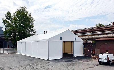 Stanové skladovacie haly, Třinec